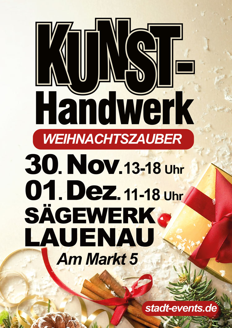 Die Kunsttage Lauenau 30 November und 01 Dezember Die Kunsttage Lauenau 30 November und 01 Dezember