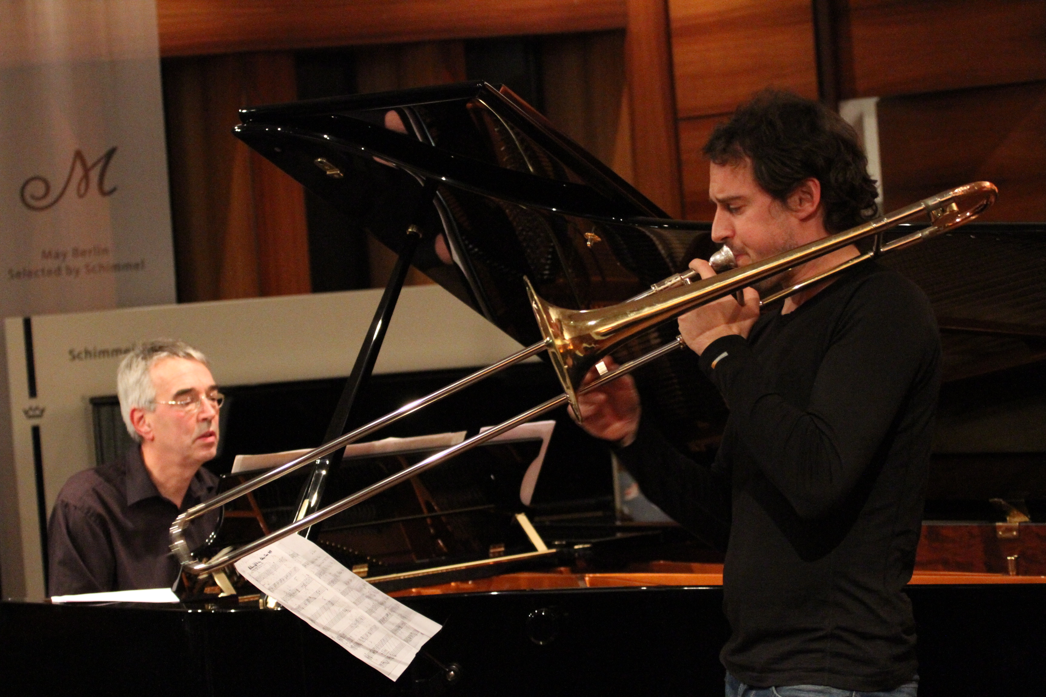 Nils Wogram Mathias Claus Weihnachts Jazz Braunschweig Nils Wogram Mathias Claus Weihnachts Jazz Braunschweig