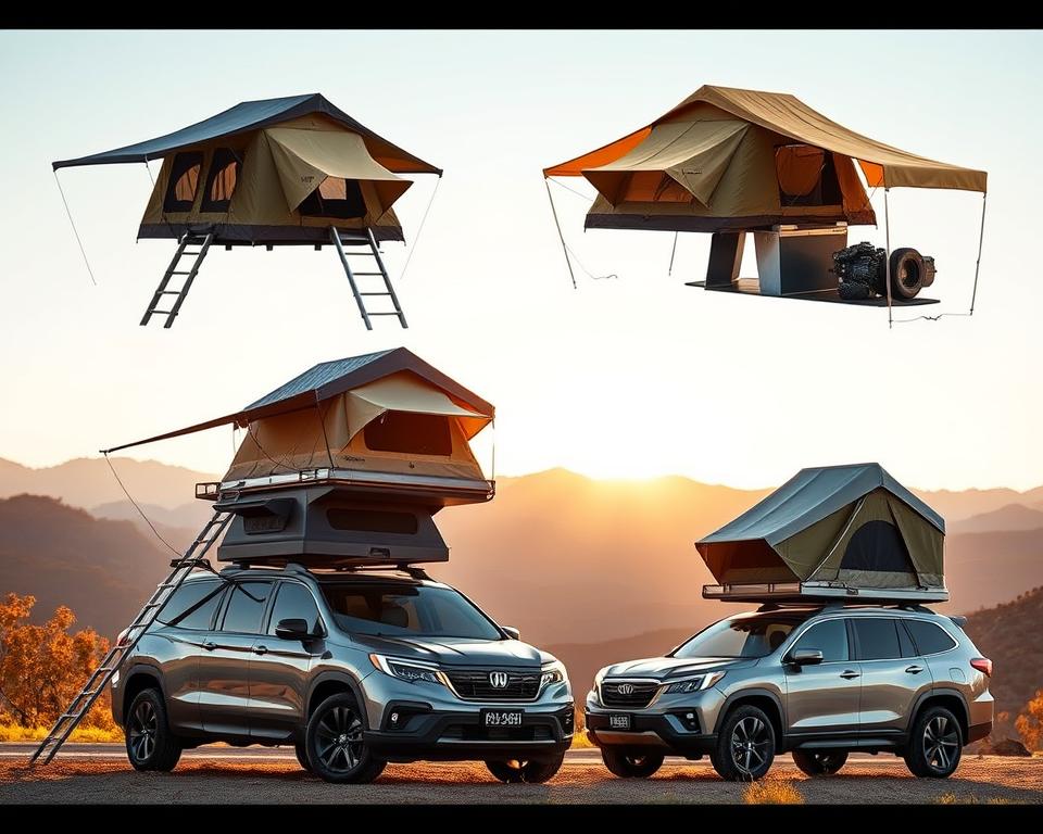 Hartschalen Dachzelte Vergleichen