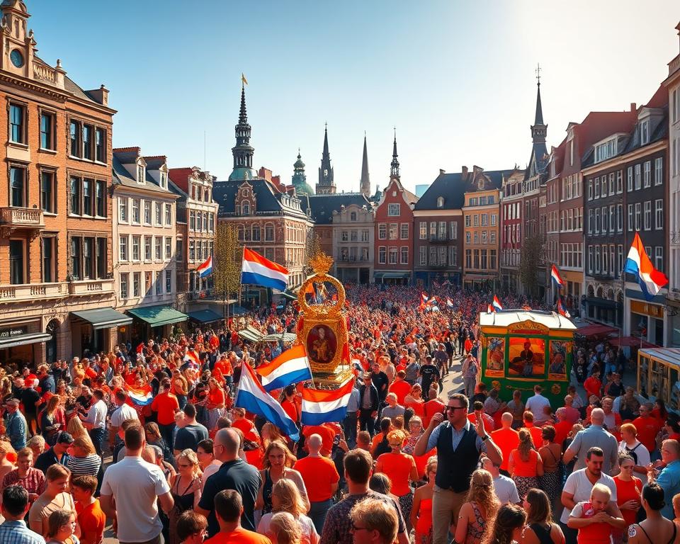 Königstag in Holland